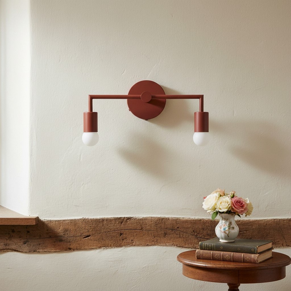 Mobilux Line Colorful Vanity Light - Modern Powder Coated Bathroom Sconce Fixture K1437