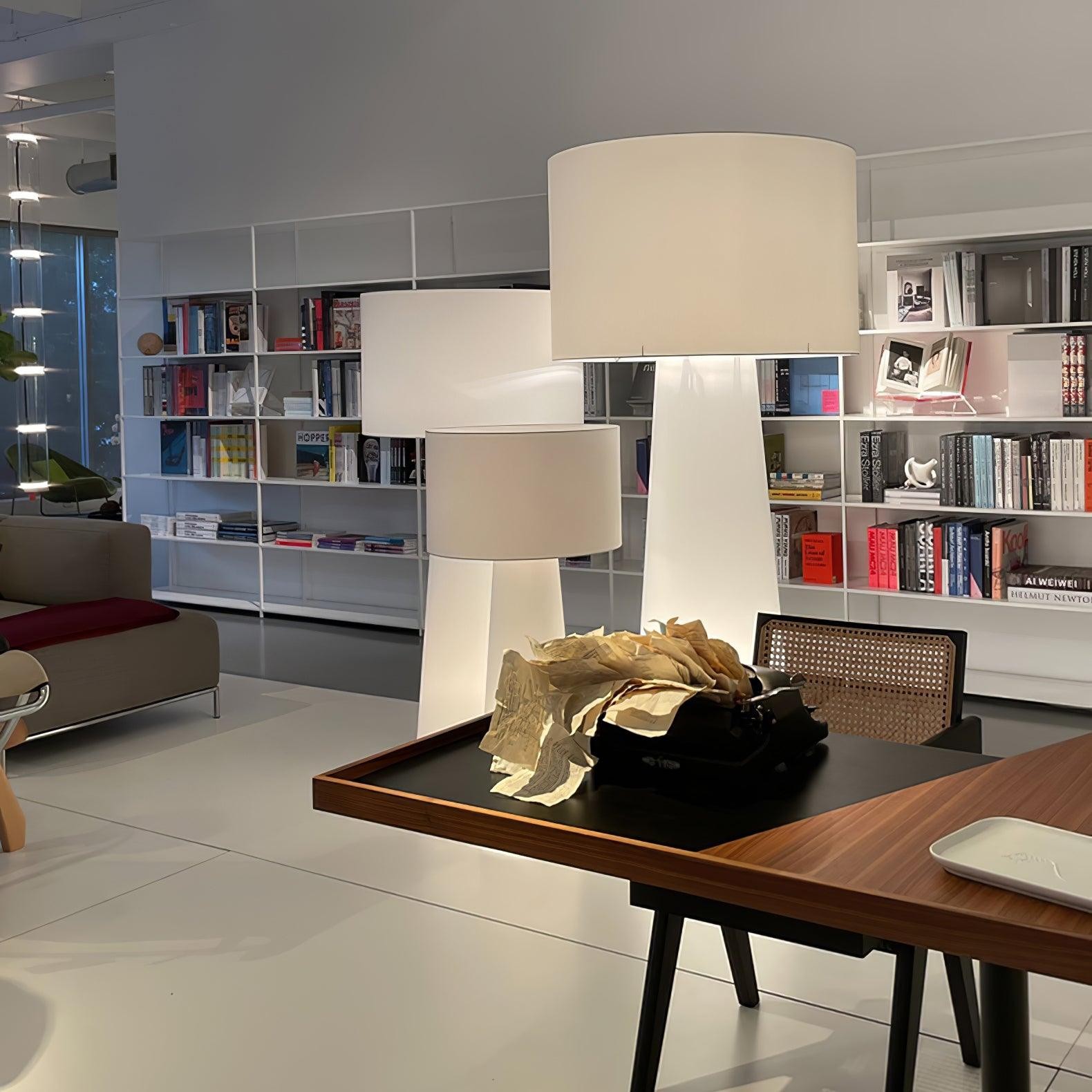 Column Fabric Floor Lamp Suitable For Living Room K328