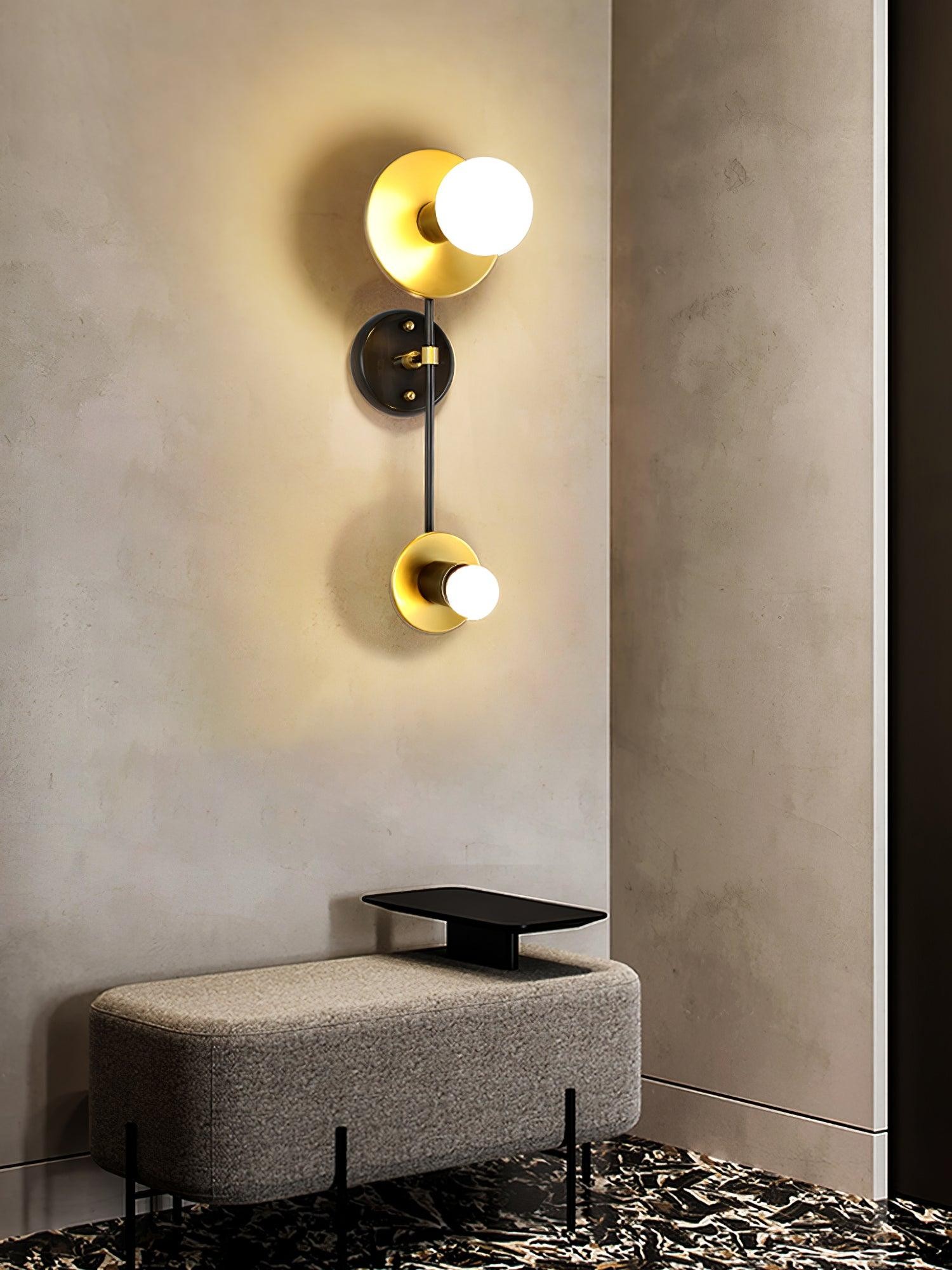 Simple Crystal Bubble Wall Light K250