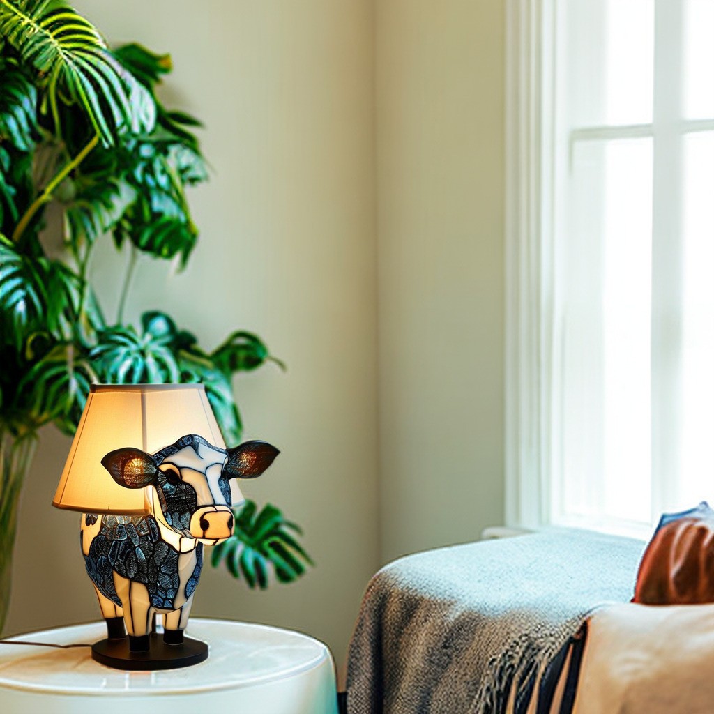 Magical Animal Statue Resin Table Lamp K482