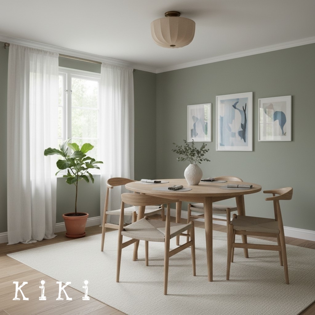 Loomis Linen Flush Mount Ceiling Light - Modern Fabric Shade for Living Room K2057