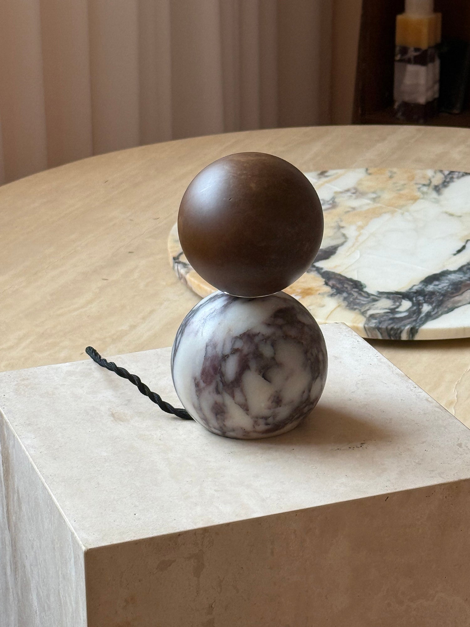 Lucide Marble Table Lamp D667
