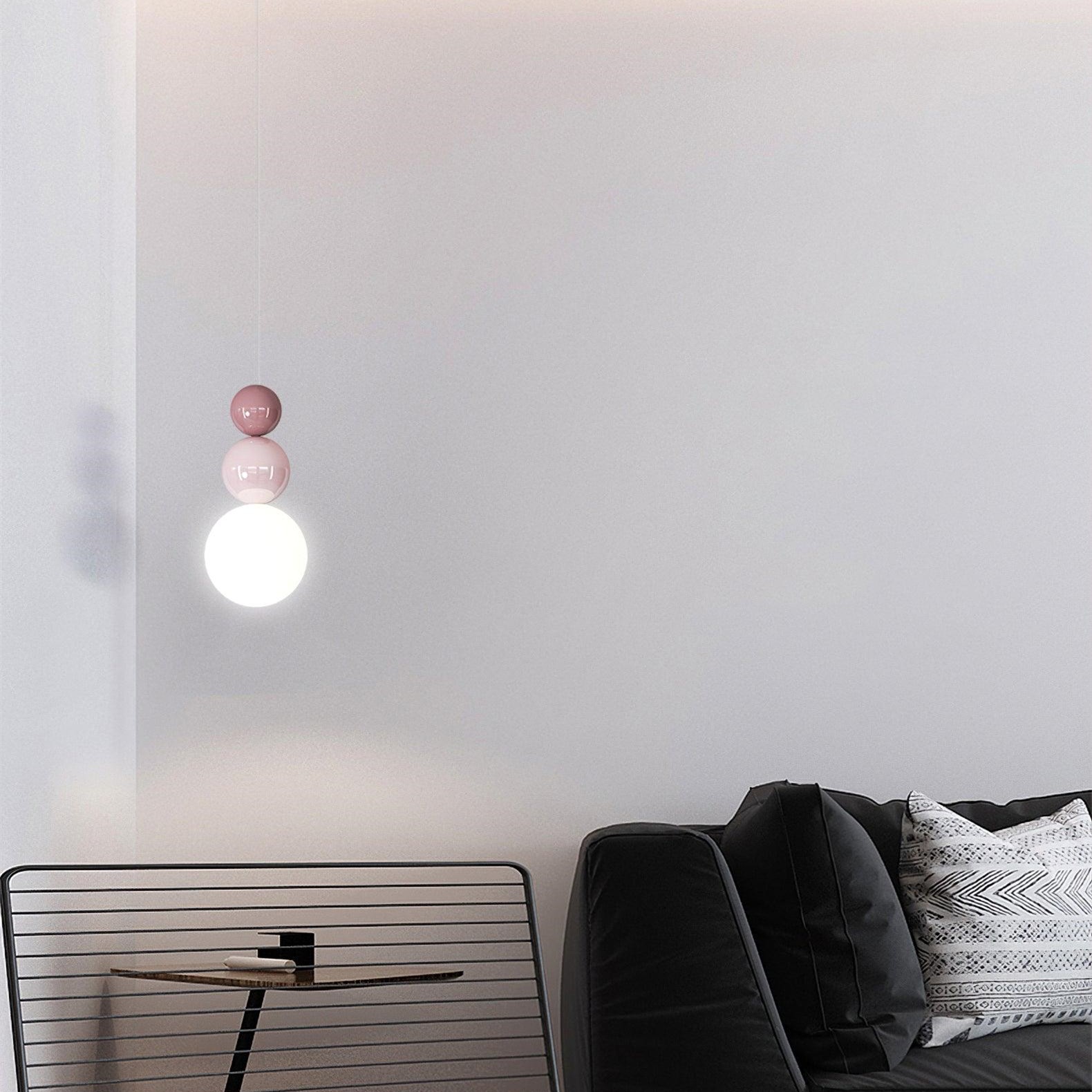 Modern Nordic Acrylic Multi Ball Pendant Light K155