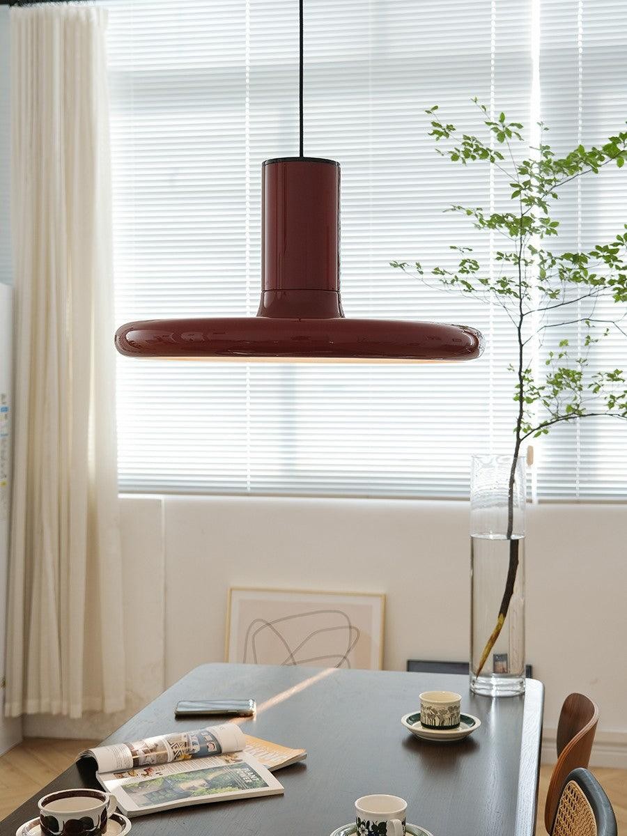 Vintage UFO Frisbee Pendant Lamp K558