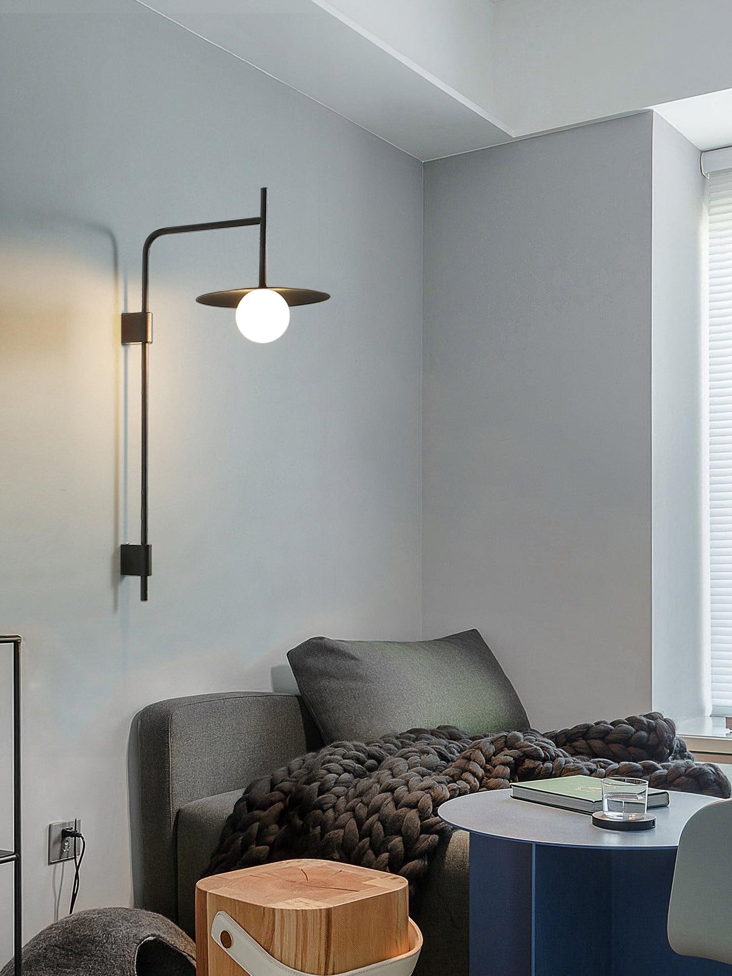Nordic Swing Arm Wall Lamp for Living Room K839