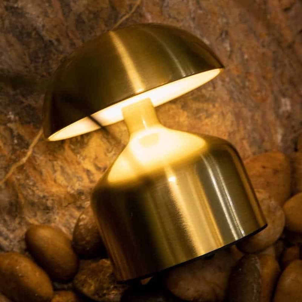 Luminous Nikkel Shine Table Lamp D844