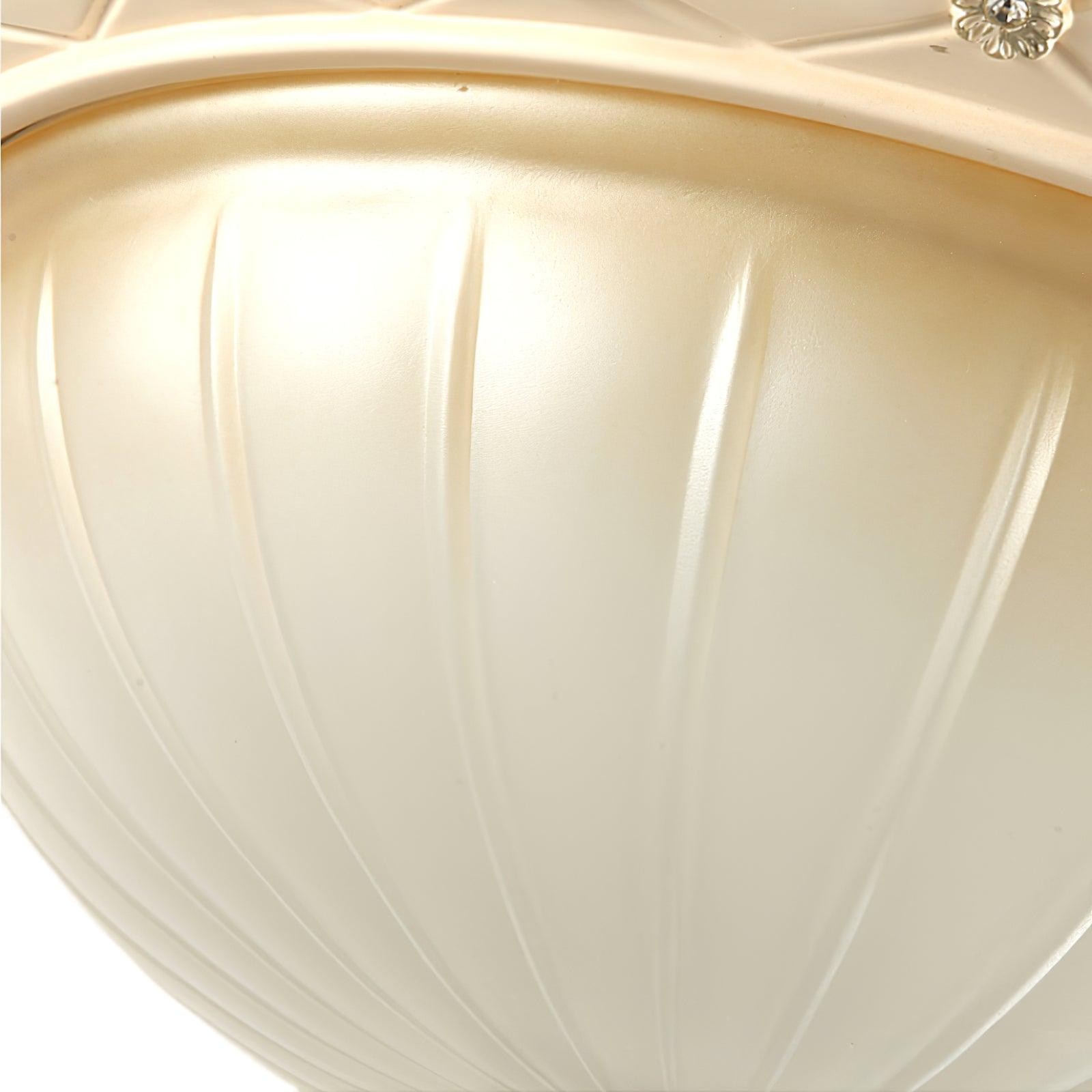European Vintage Style Resin Ceiling Light for Bedroom K371