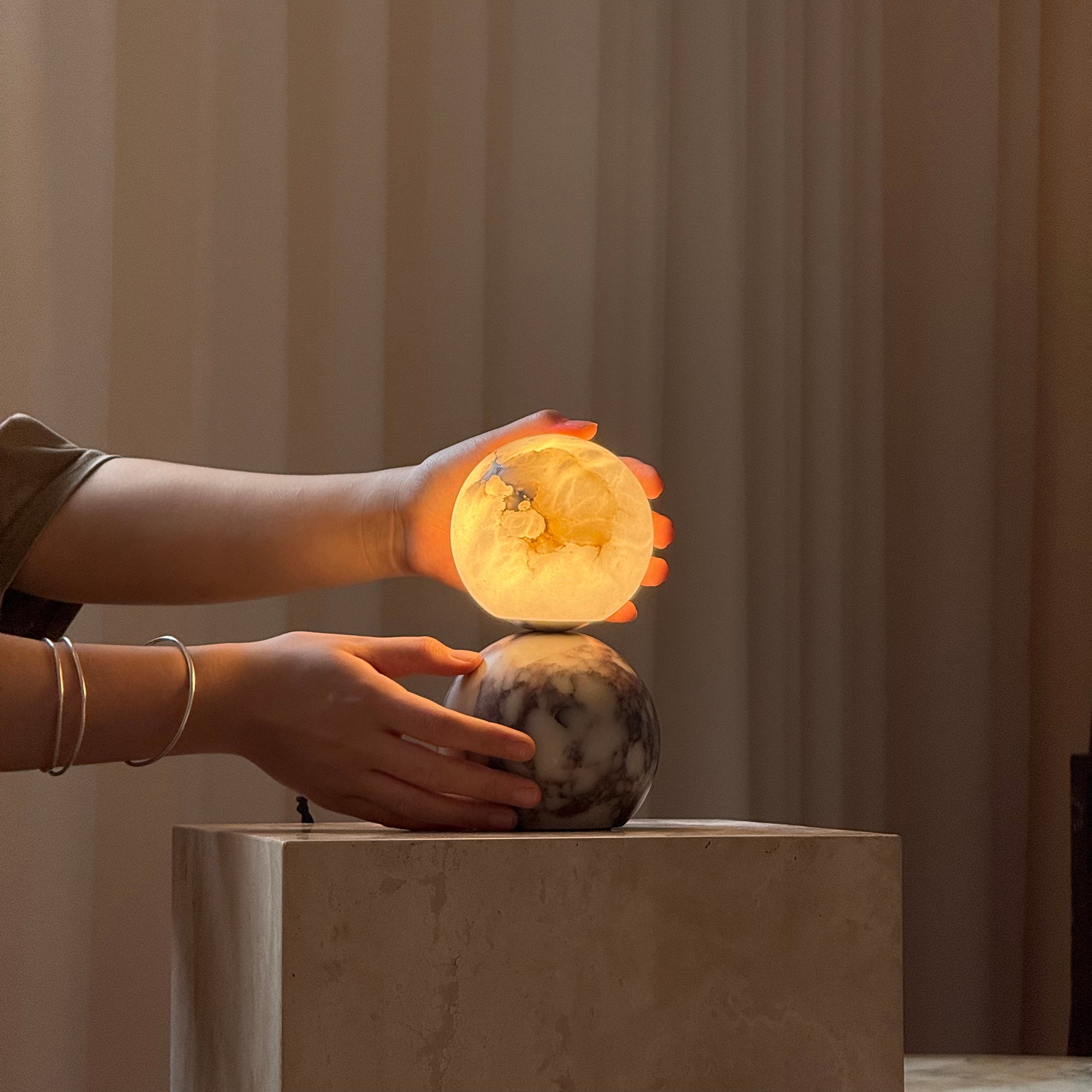 Lucide Marble Table Lamp D667