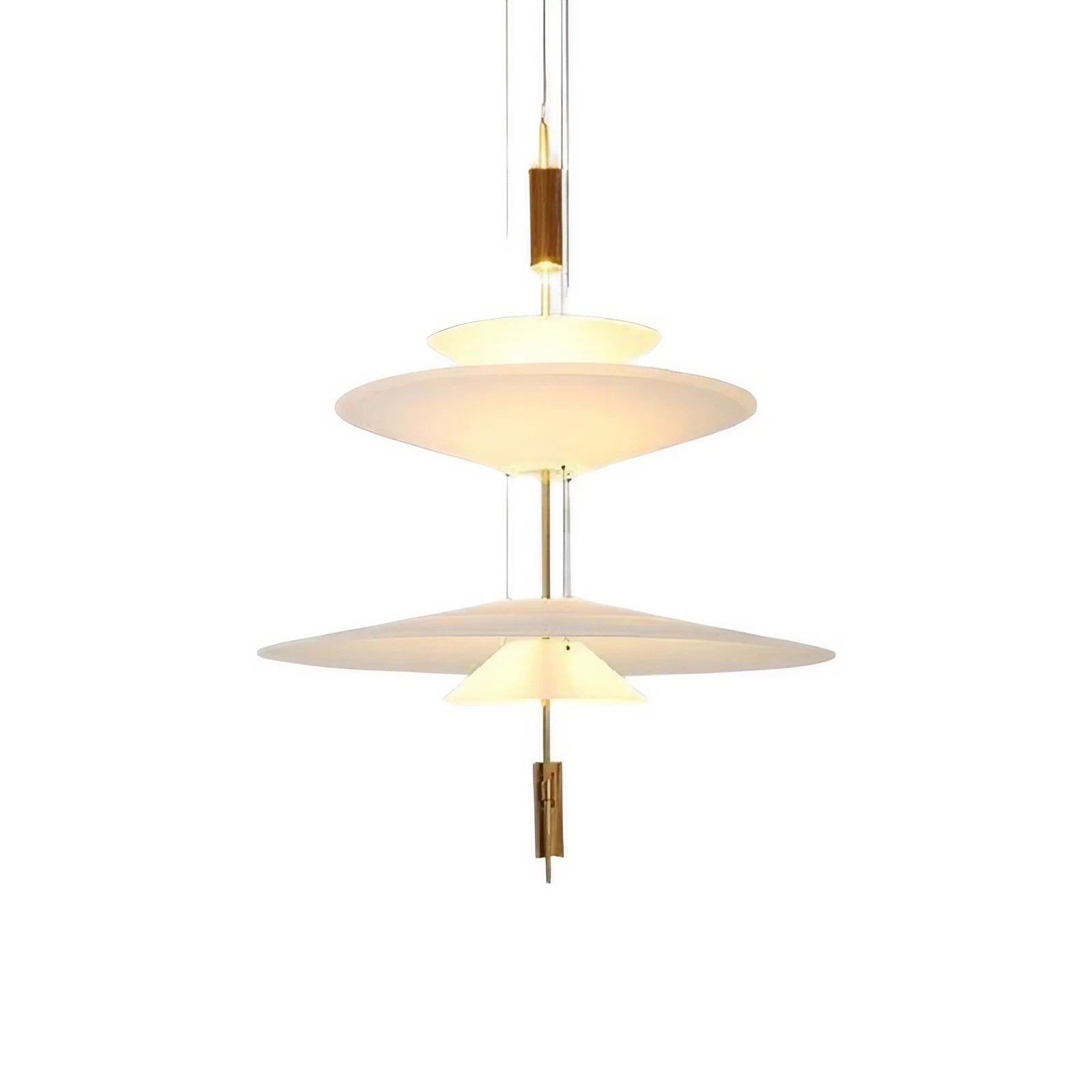 Multi-Layers Flamingo Pendant Light - Modern Light for Dining Room and Living Area