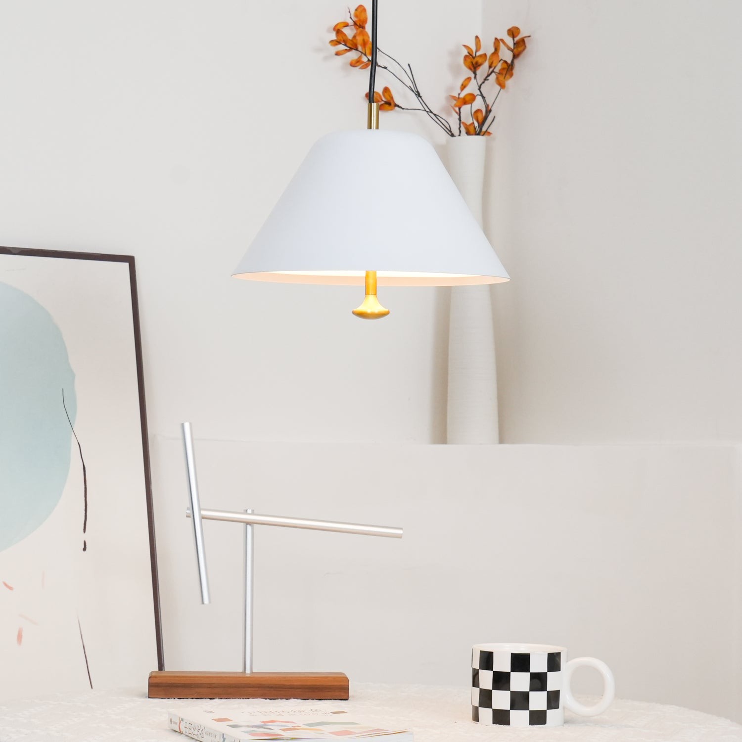 Metal Pear Pendant Lamp K452