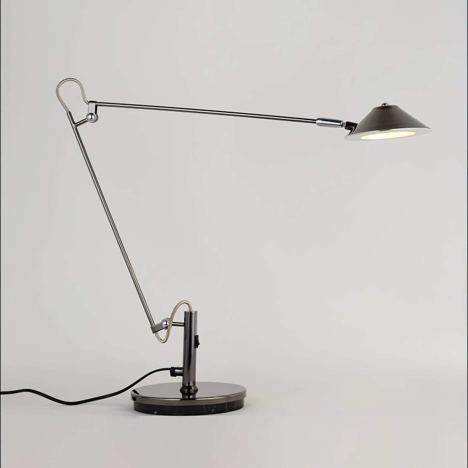 Adjustable Black Office Task Lamp D372