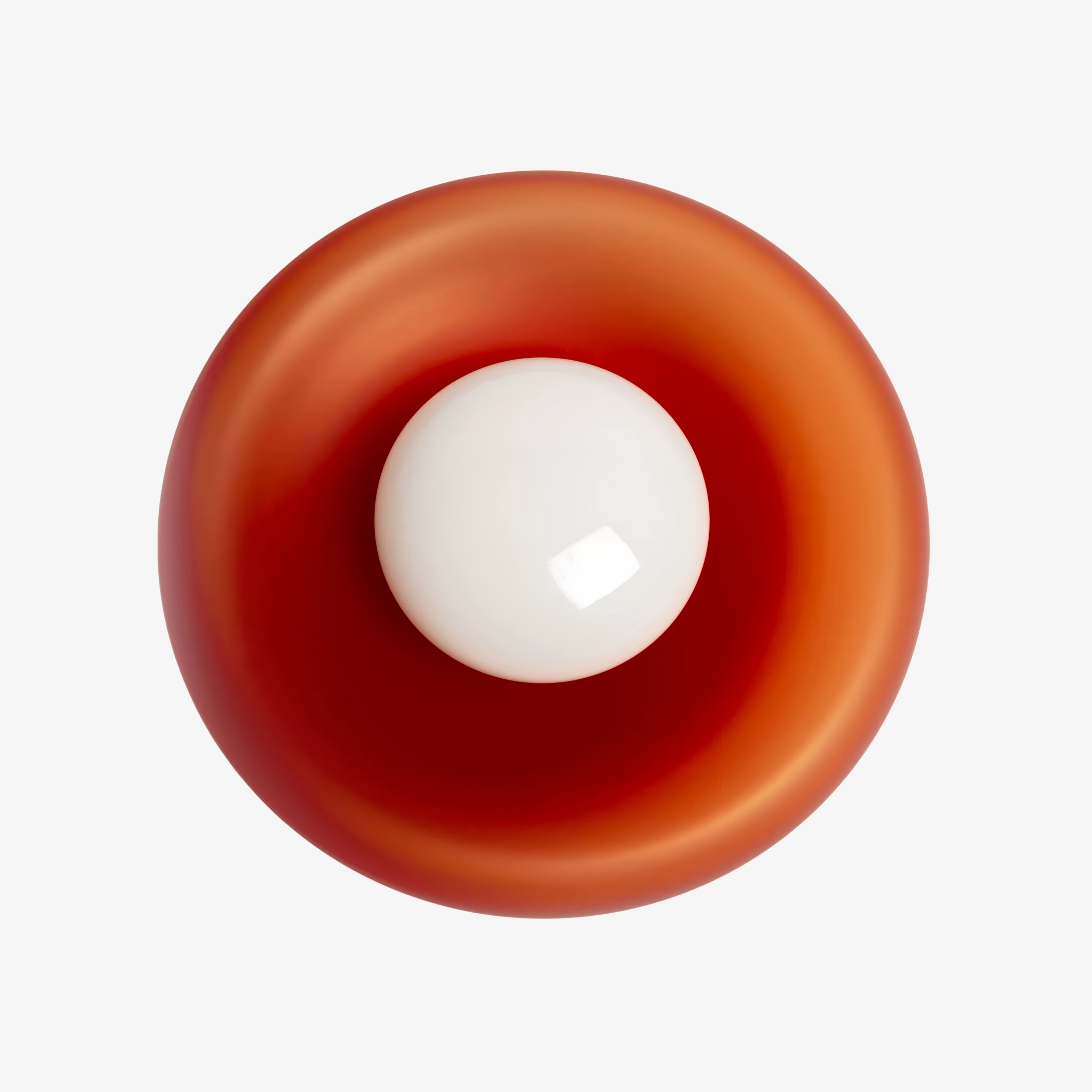 Zerune Colorful Art Donut Wall Light - Modern Artistic Lighting for Hallway K2397