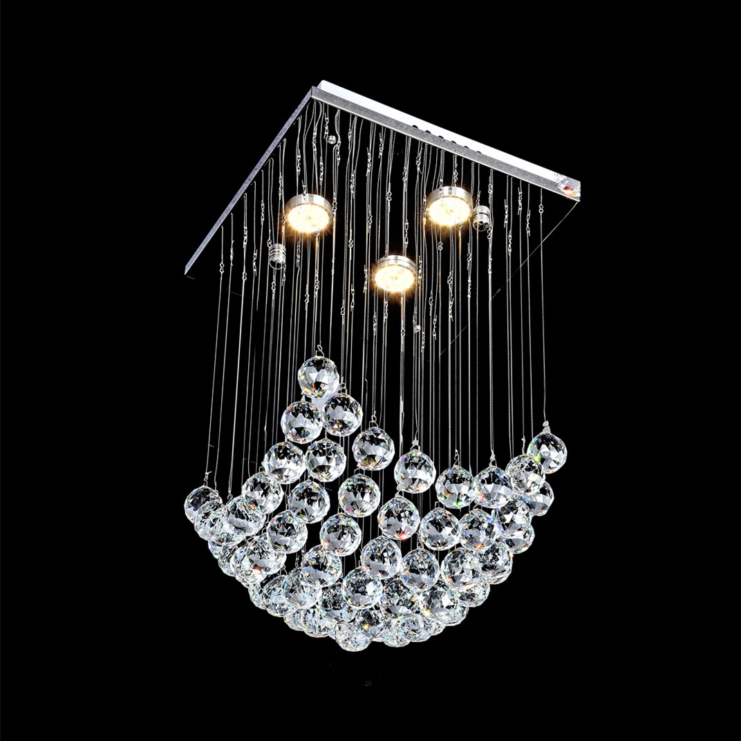Kiki Luxury Rotary Crystal Chandeliers
