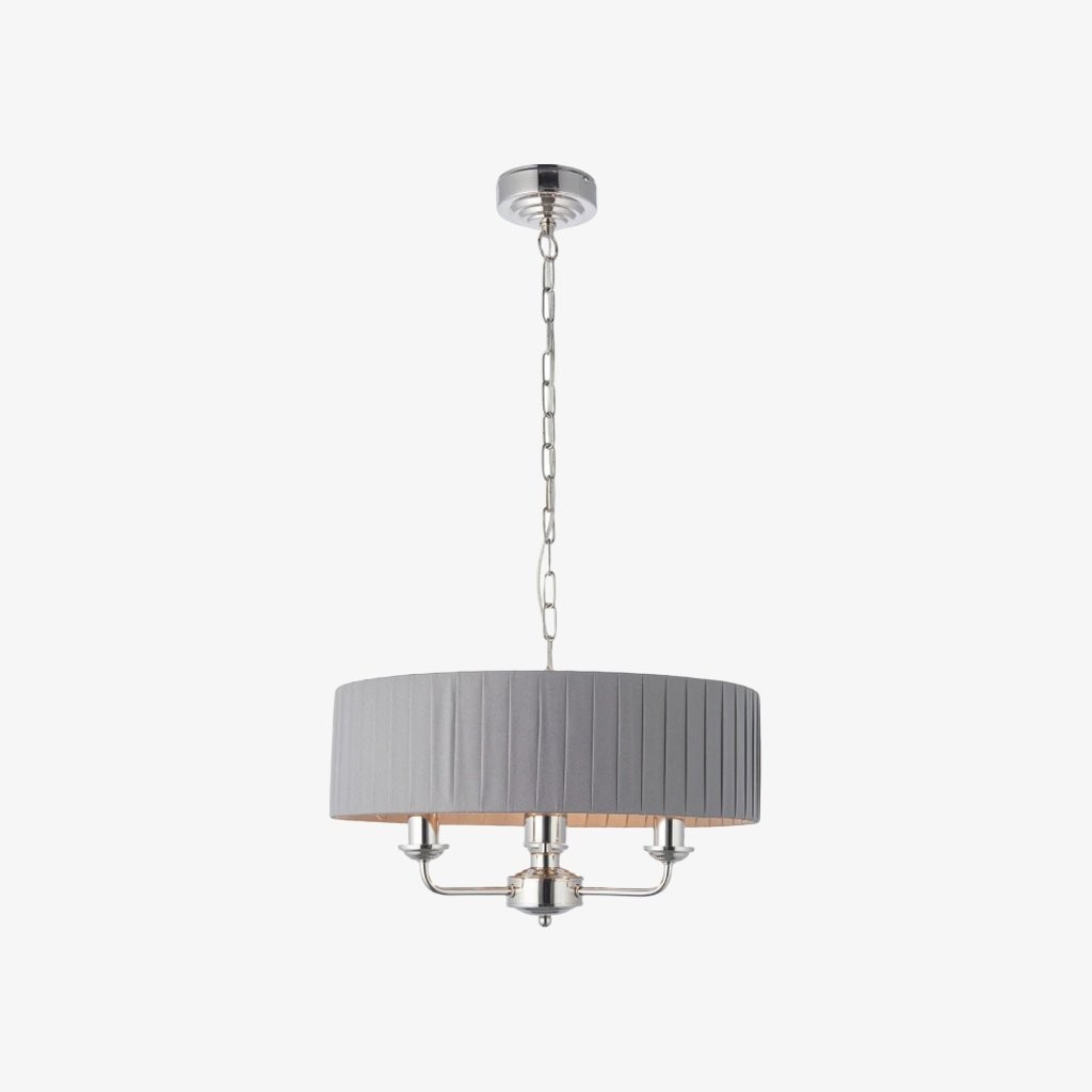 Tela Fabric Shade Pendant Style - Timeless Pendant Light for Dining Table K2216