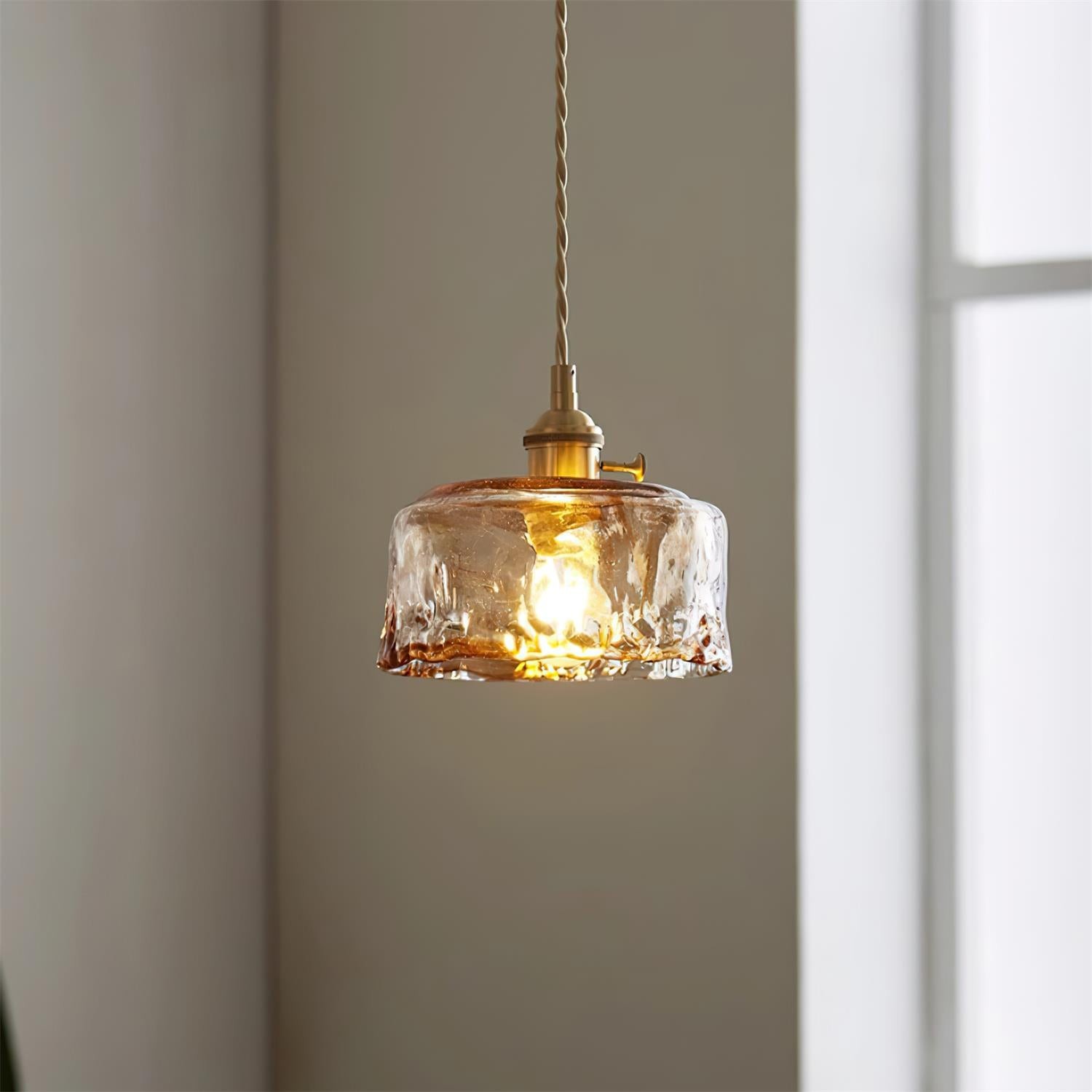 Retro Glass Pendant Lamp K622