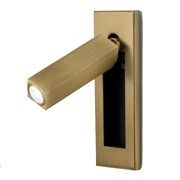 Modern Embedded Bedside Metal Wall Light