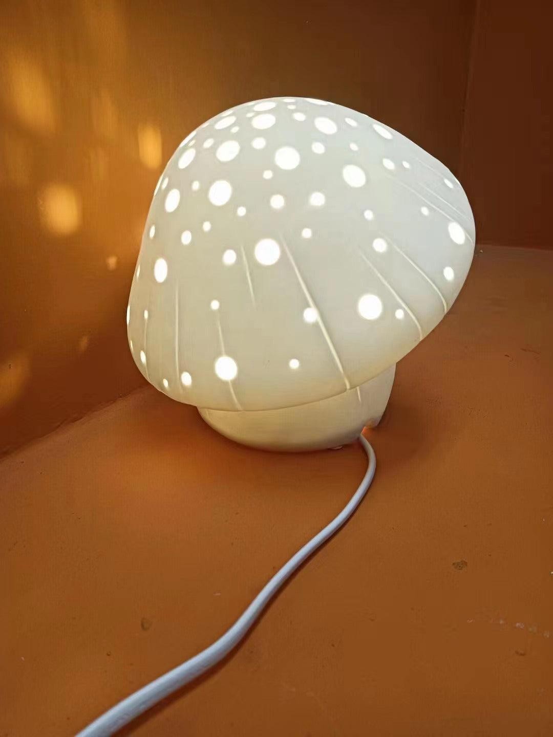 Cartoon Mushroom Skeletonized Table Lamp K398