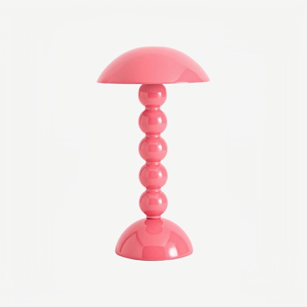 Modo LED Table Lamp - Orb-Stacked Base Mushroom Shade Perfect for Living Room or Bedroom K1669