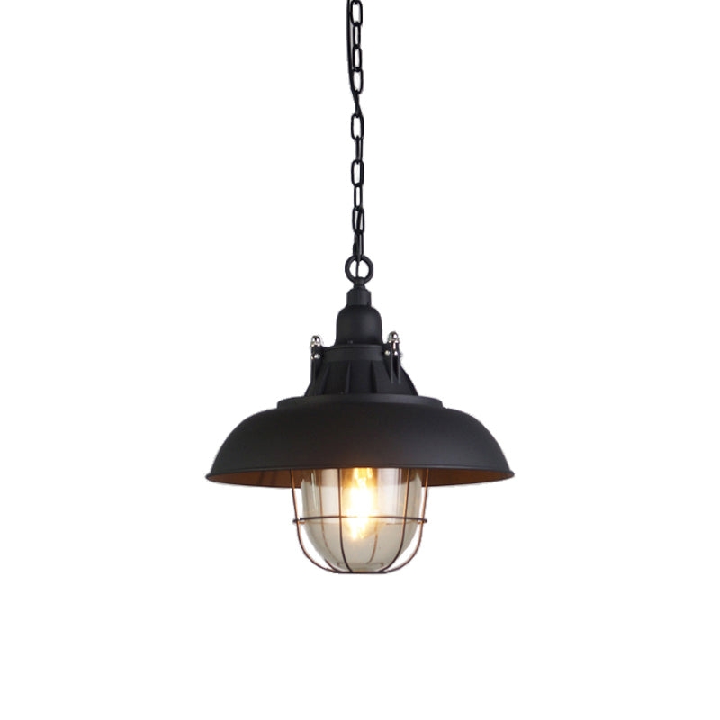 Bulkhead Cage Pendant Light D629