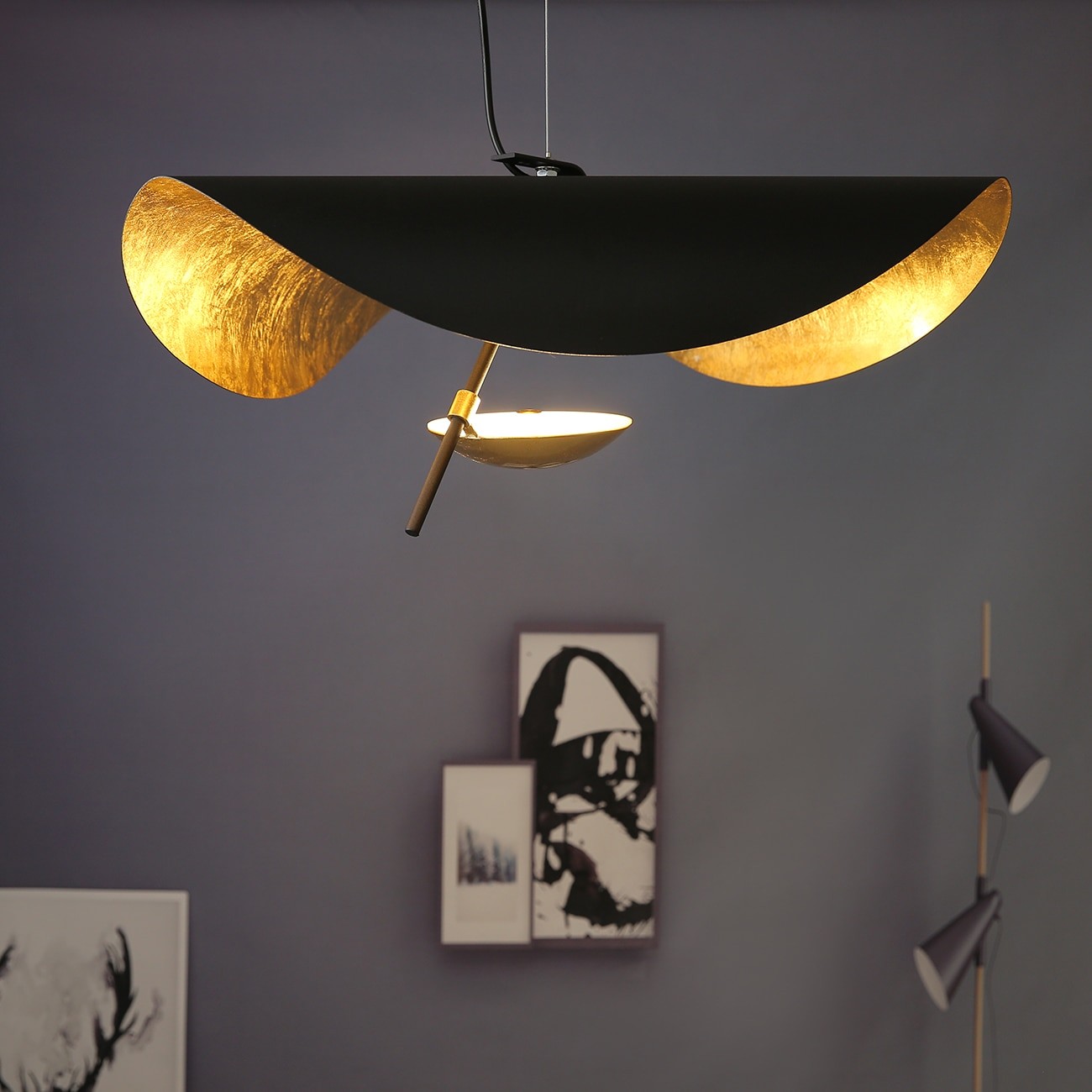 Lederam Manta Pendant / Ceiling light