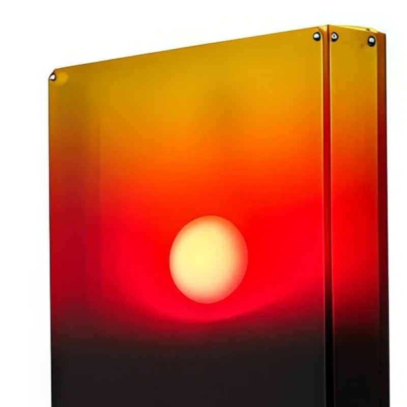 Afterglow Gradient Sunset Wall Lamp - Contemporary Acrylic Sconce for Living Room K2315