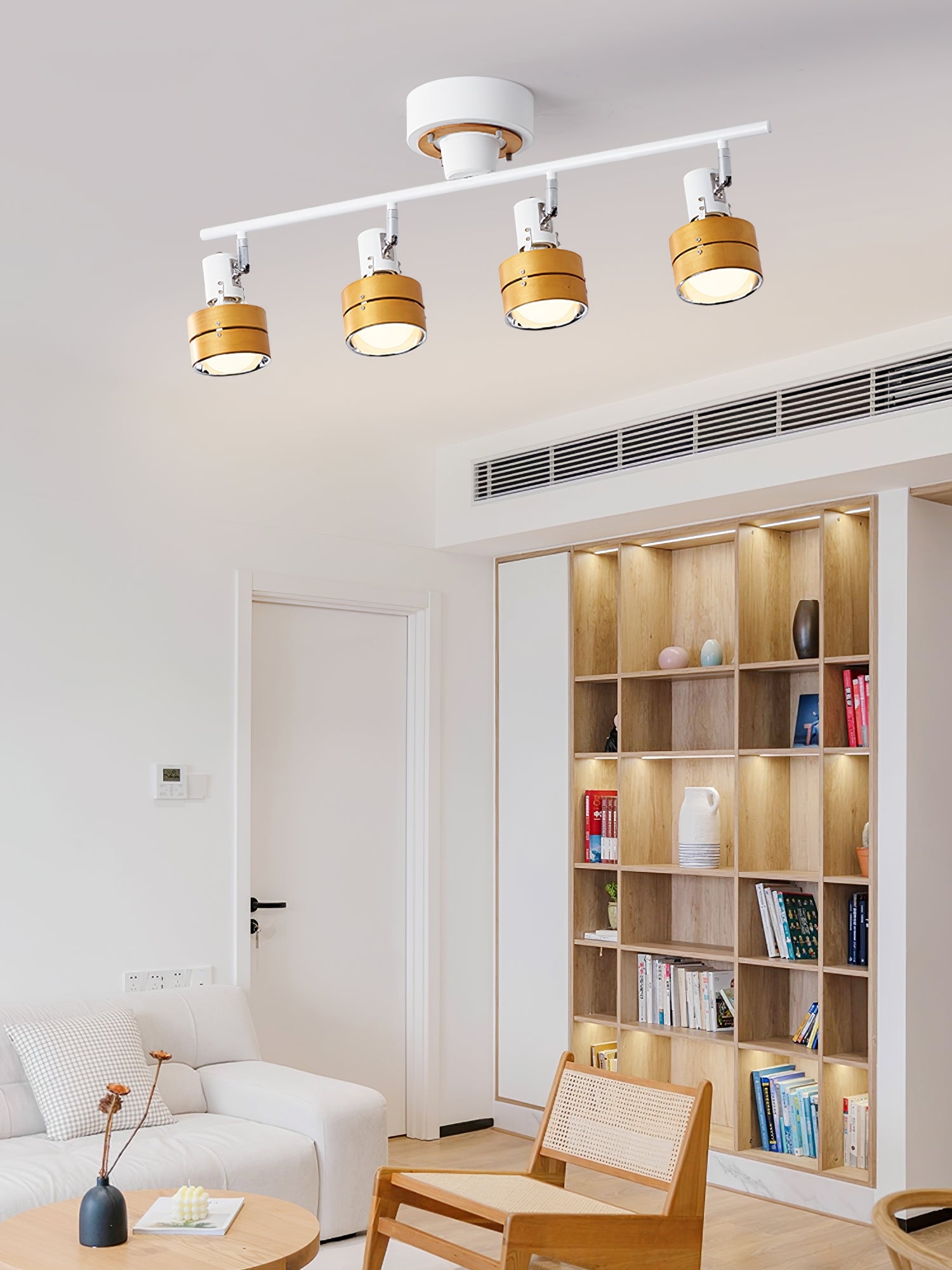 Nordic Cylindrical 4-Light Spotlight D415