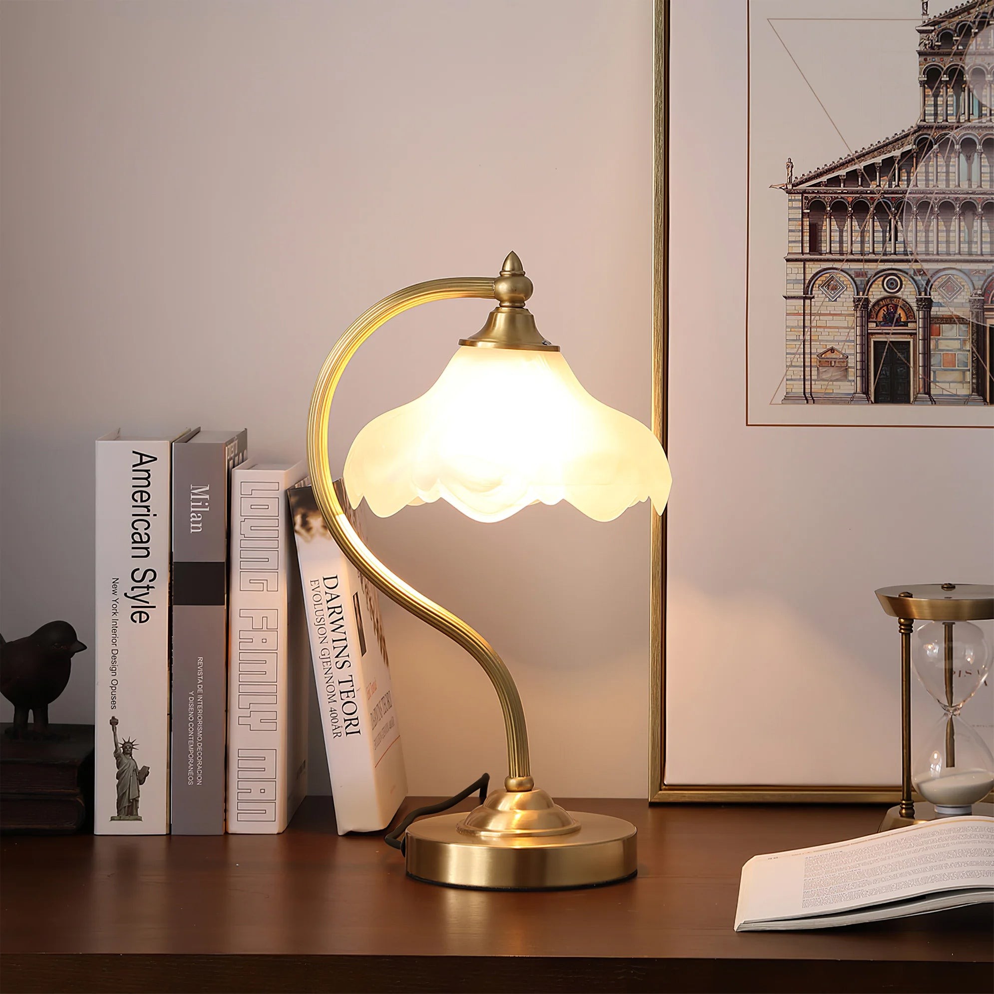 Magnolya Flower Table Lamp K1048