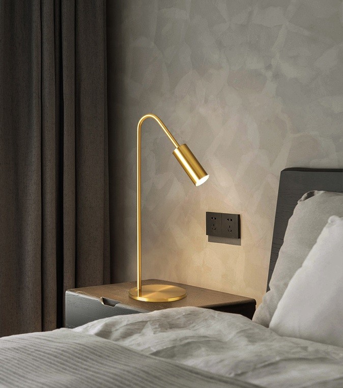Copper Light Luxury Table Lamp