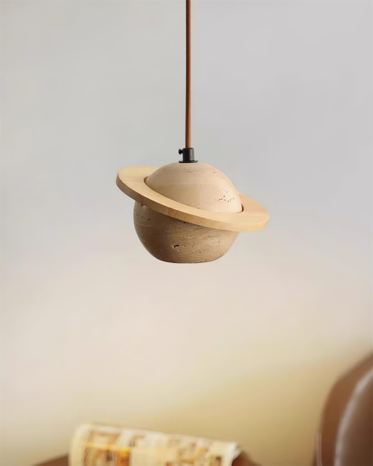 Planet Travertine Pendant Light K599