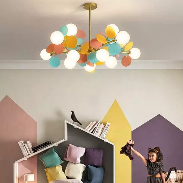 Flower Branch Magic Beans Chandelier