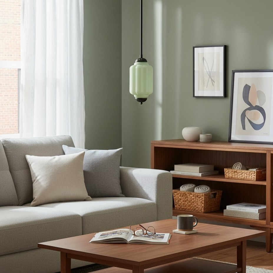 Eloise Simple Glass Irregular Lantern Pendant Lamp K836