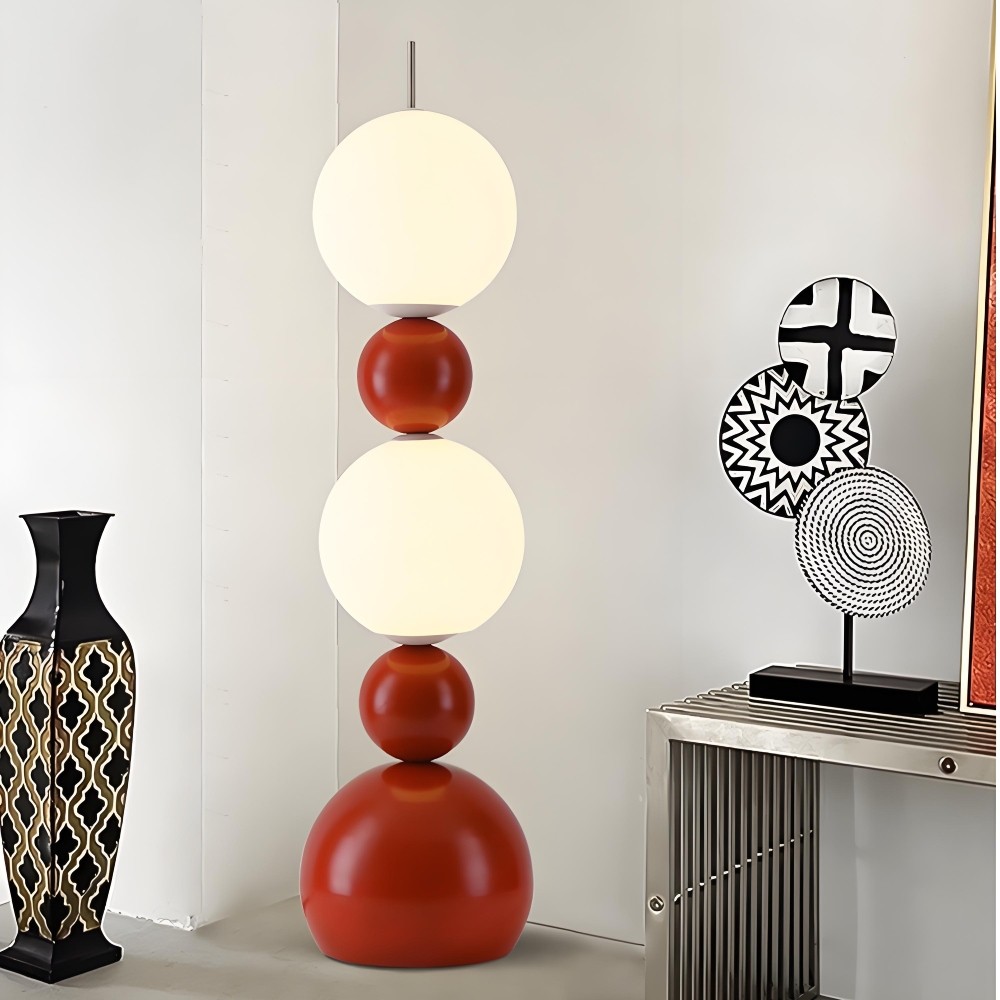 Modern Minimalist Molecular Ball Floor Lamp K180