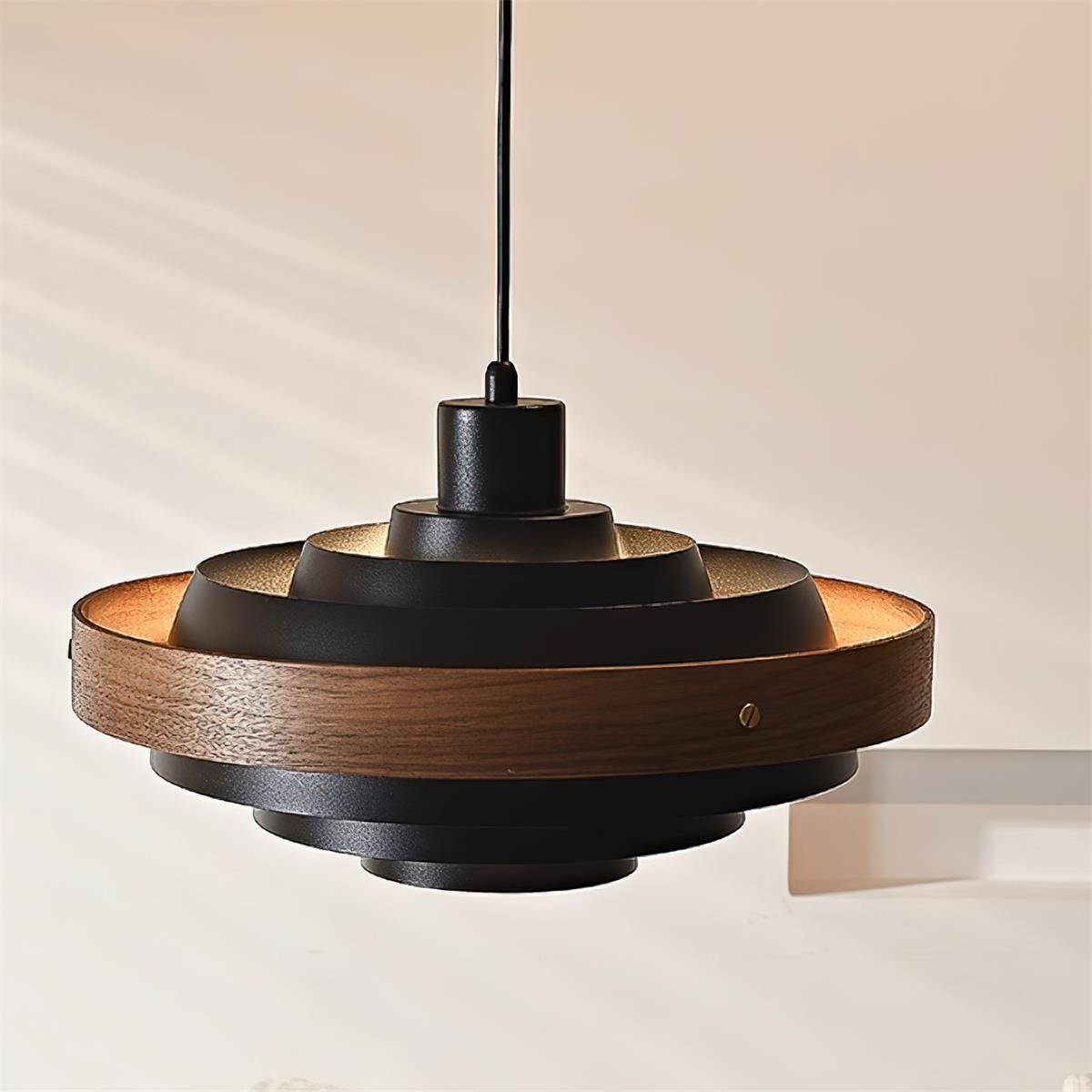 Layervelle Nordic Multi-Tiered Drum Shade Pendant Light K295