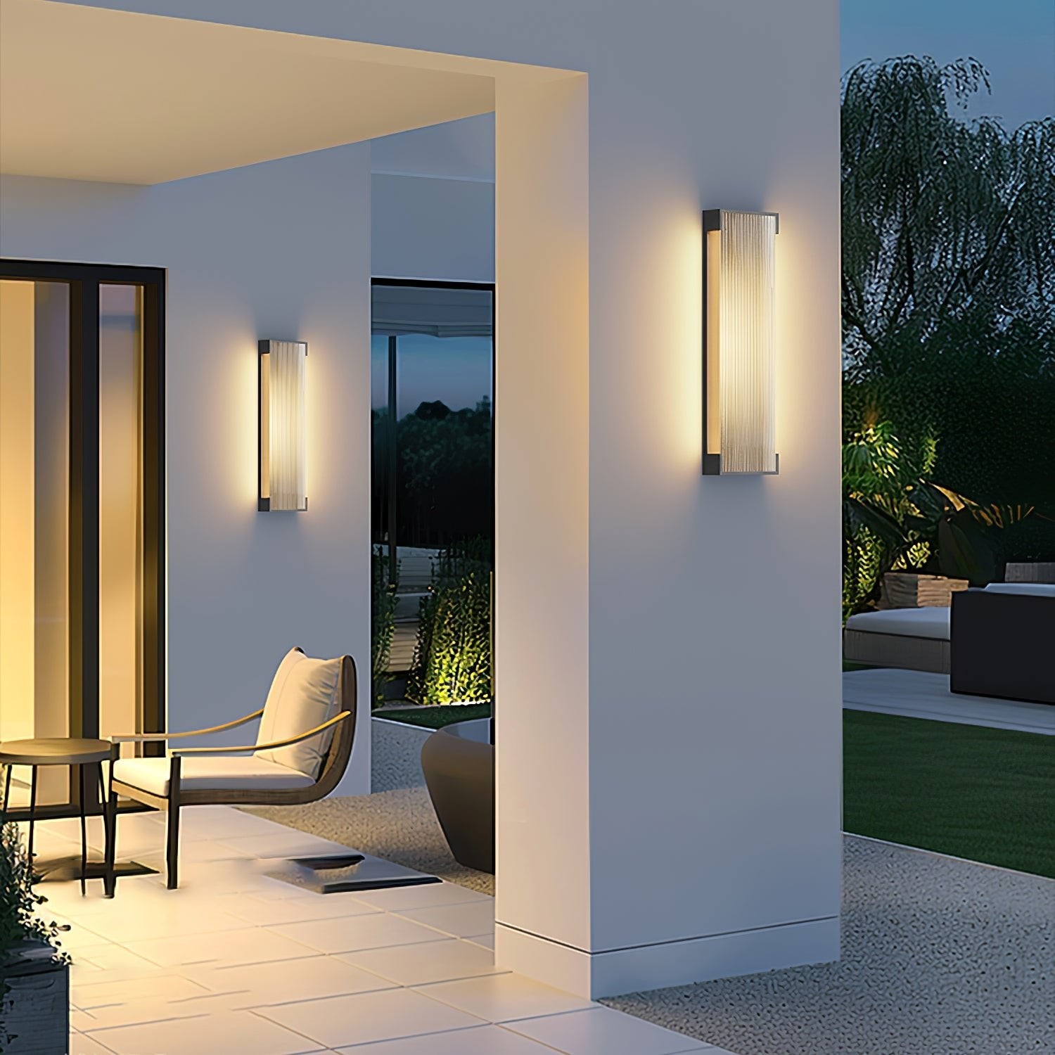 Rectangular Outdoor Wall Light K615