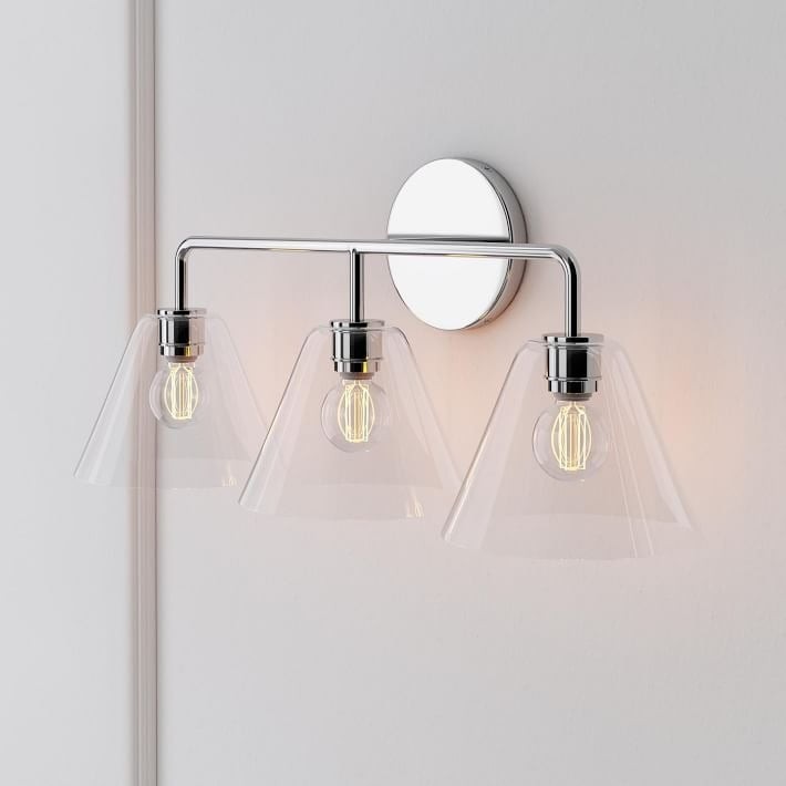 Conica Cone Wall Sconce - 1, 2, 3-Light Modern Glass Lighting K1398