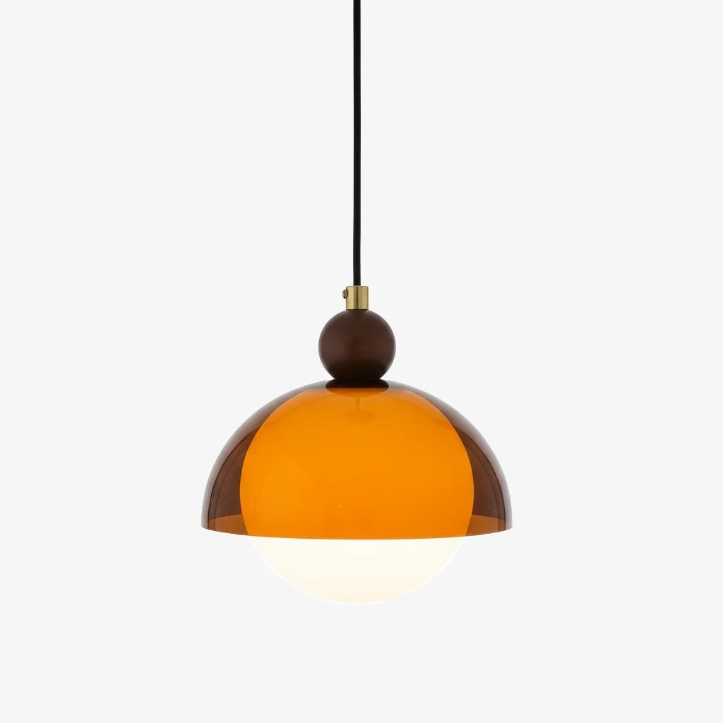 Afterglow Globe Pendant Light - Vintage Design Lighting for Dining Room and Bar K2133