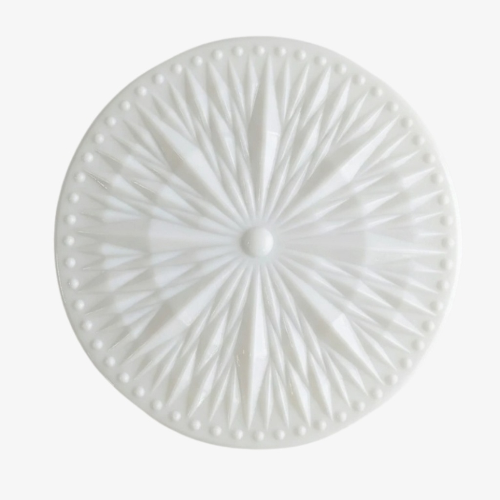 Mistaro Minimal Glass Ceiling Lamp - Flush Mount Design for Living Room and Bedroom K2281
