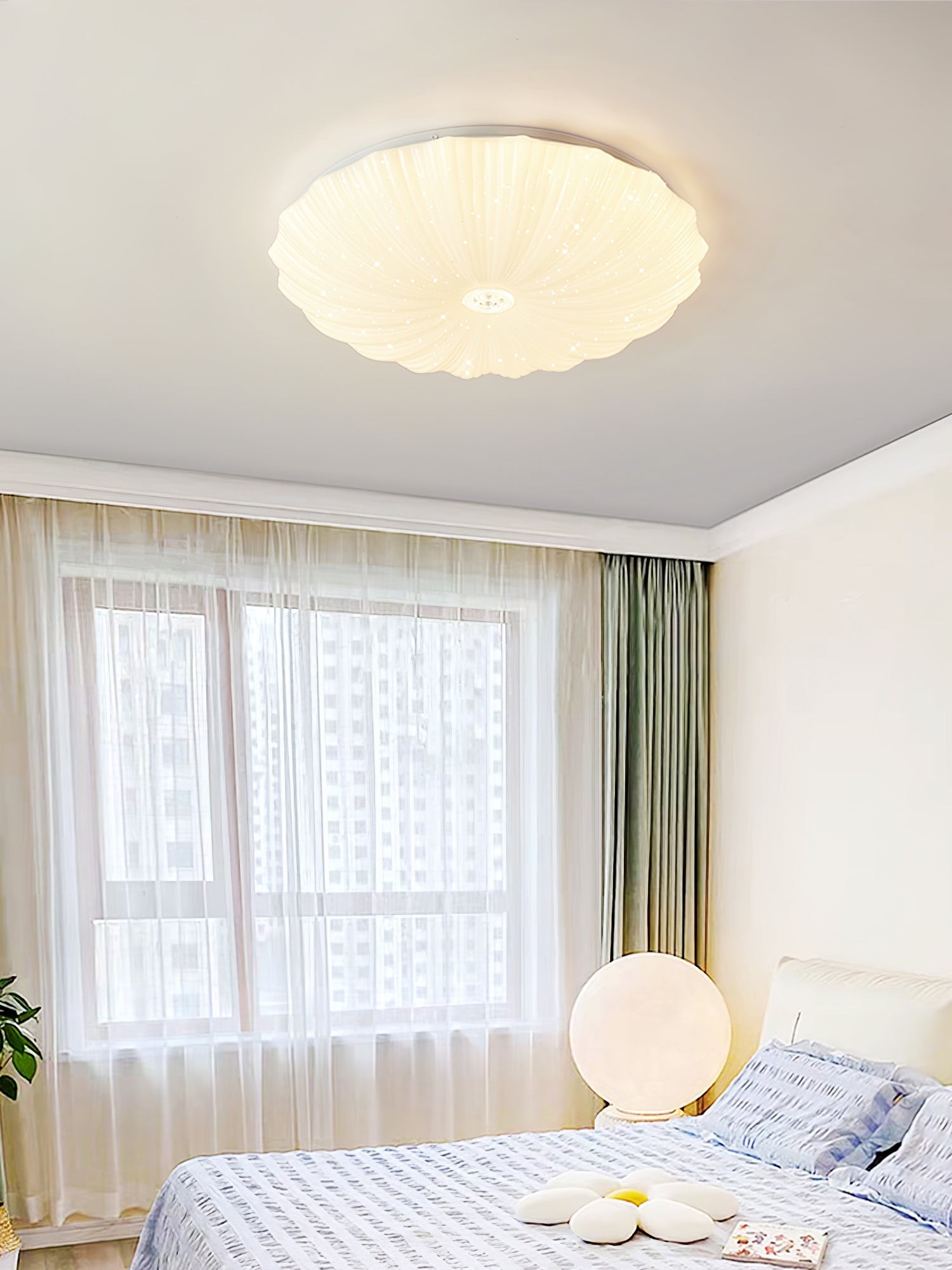 Acrylic Shell Round Ceiling Lamp K662