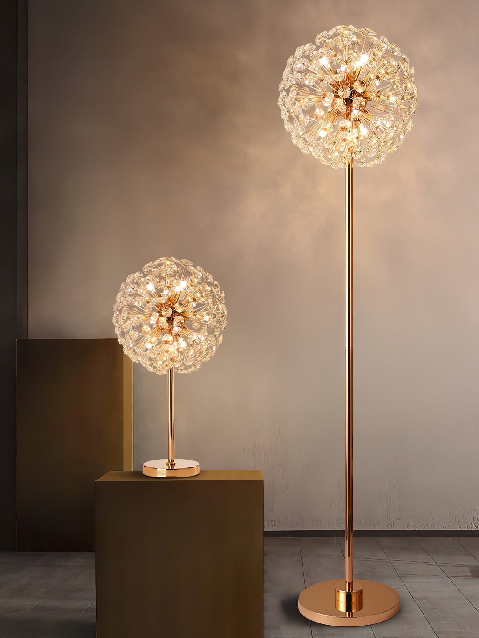 Crystal Dandelion Table Lamp K1004