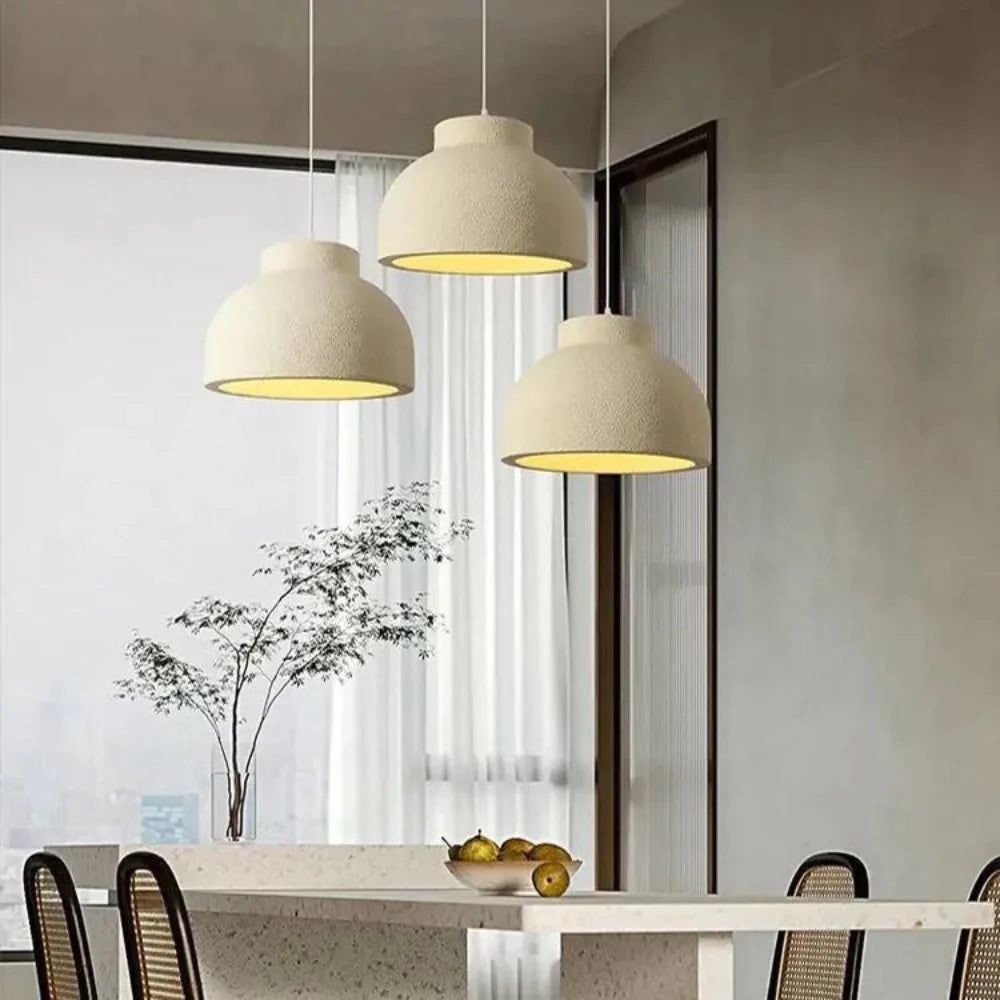 Nordic Bowl Minimalist Polystyrene Pendant Light D829