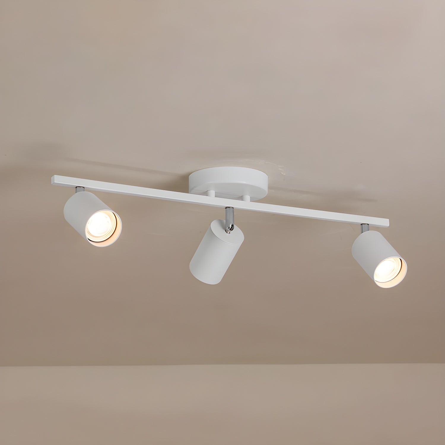 Row Of Multi-Head Metal Ceiling Lights K373