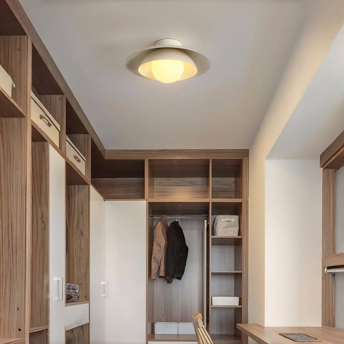 Nordic Multilayer Flying Disc Ceiling Lamp K783