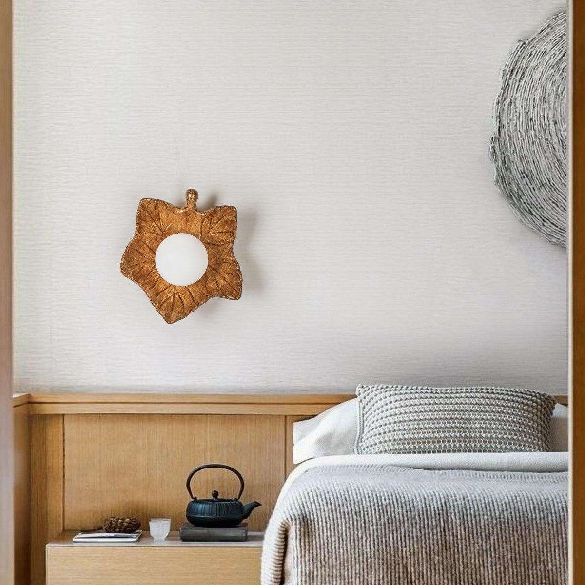 Maple Leaf Wall Light K484