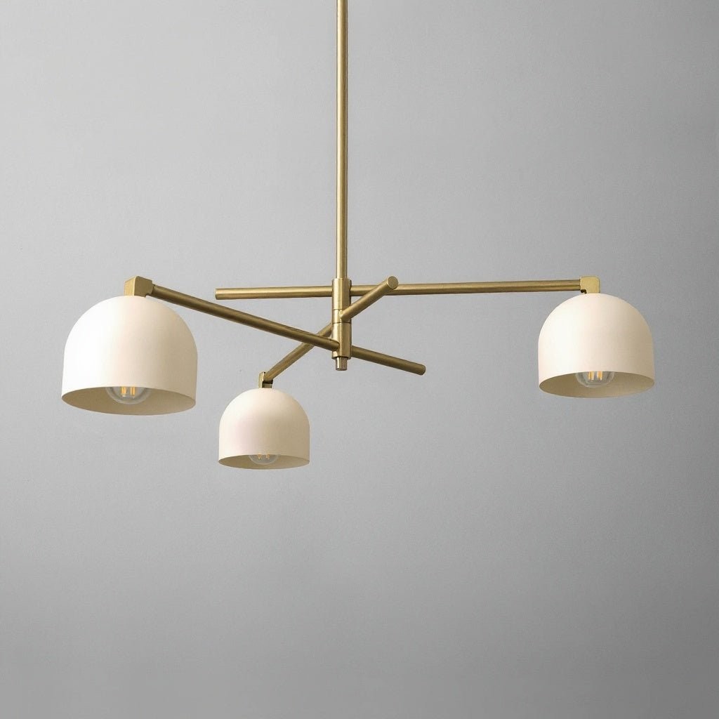 Metio Dome Stylish Ceiling Chandelier - Timeless Home Lighting Accent K1493