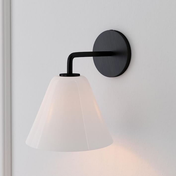 Conica Cone Wall Sconce - 1, 2, 3-Light Modern Glass Lighting K1398