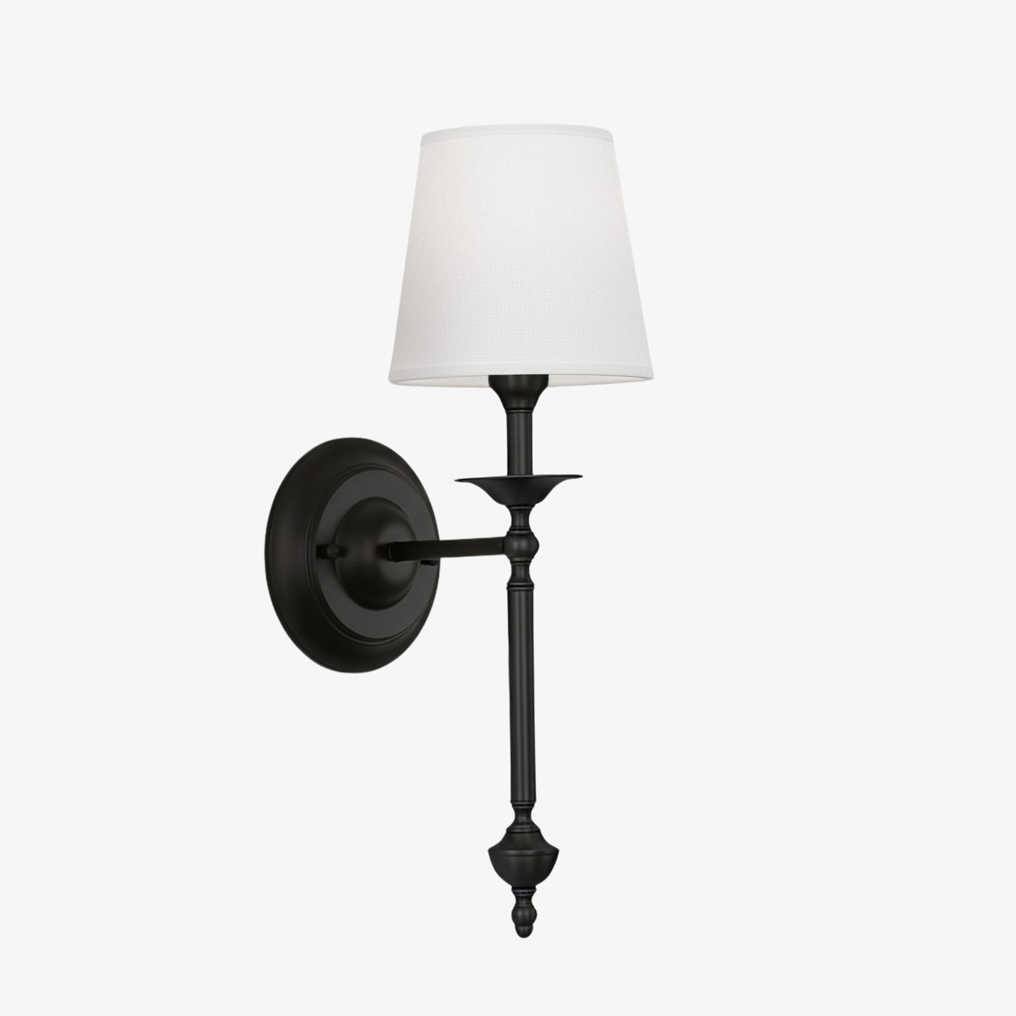 Arcuma Fabric Wall Sconce - Modern Copper Wall Light for Hallway K2353