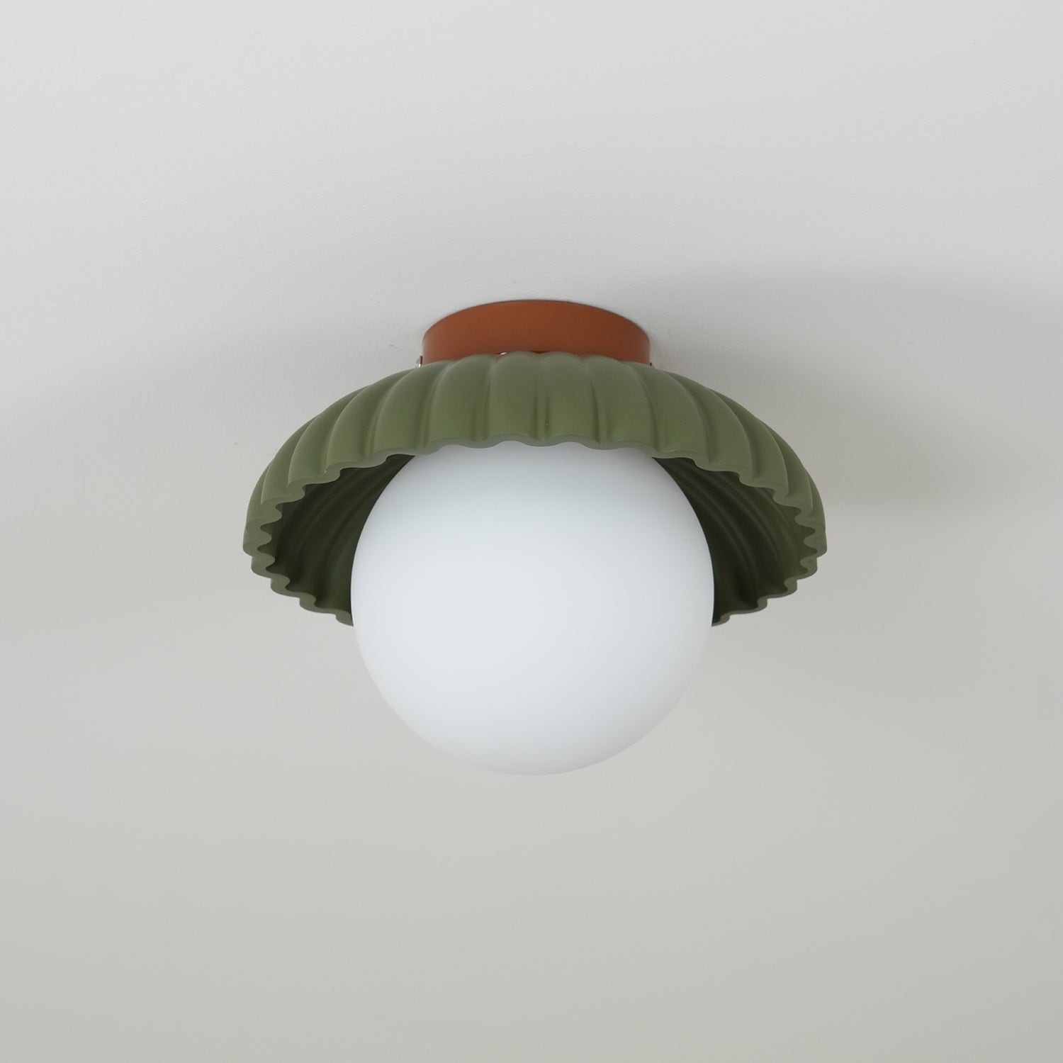 Alien Cream Ceiling Light - Resin Flower Ceiling Lamp for Living Room and Kitchen K227