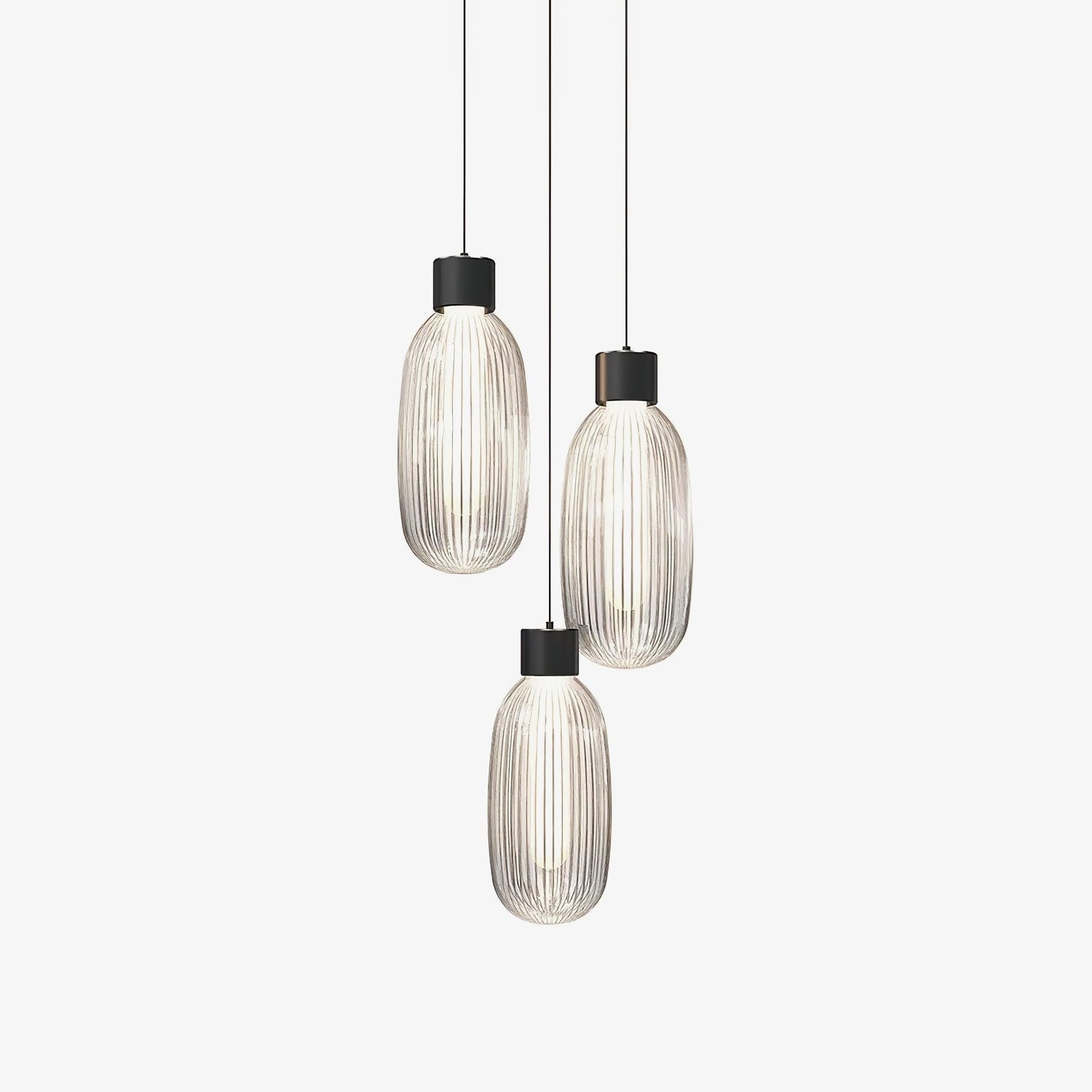 Nordic Striped Lantern Pendant Lamp K397