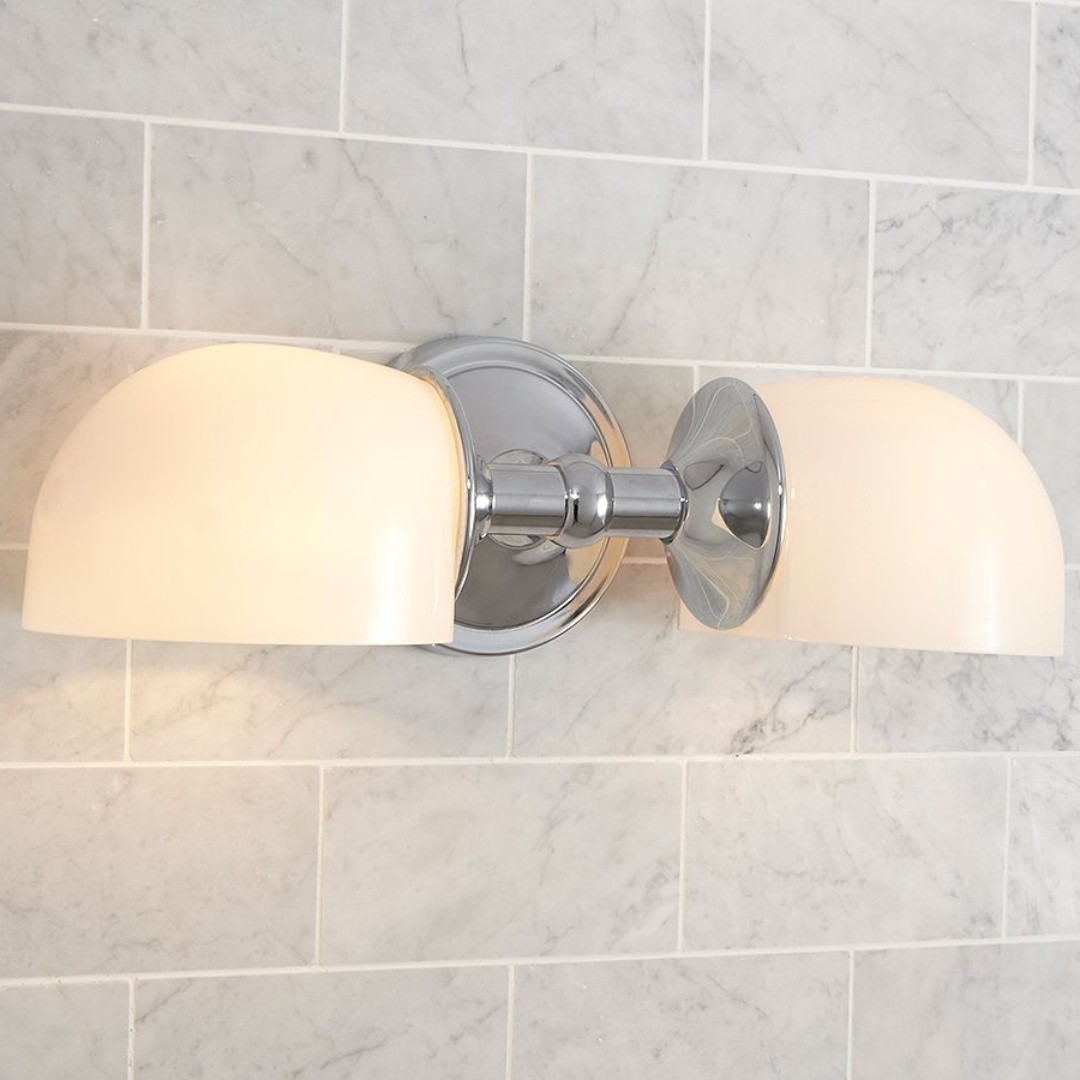 Modern Mercer Double Horizontal Metal Wall Sconce K1219