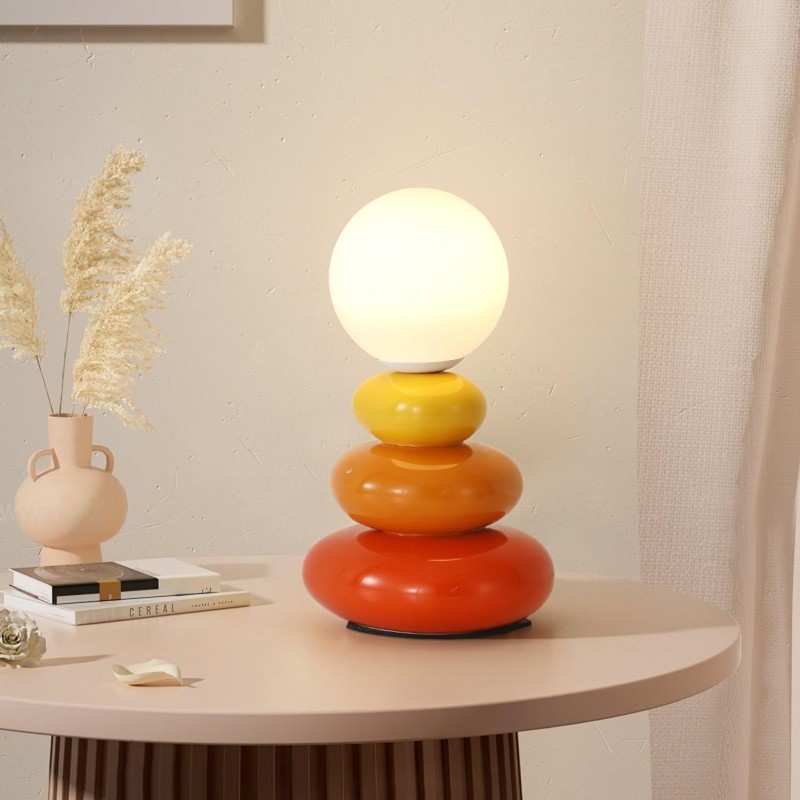 Creative Stacked Stone Ceramic Table Light K156